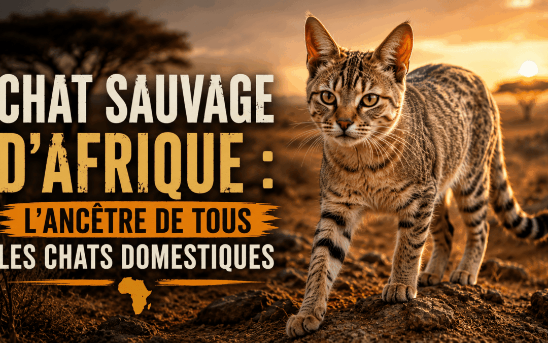 chat sauvage d'afrique