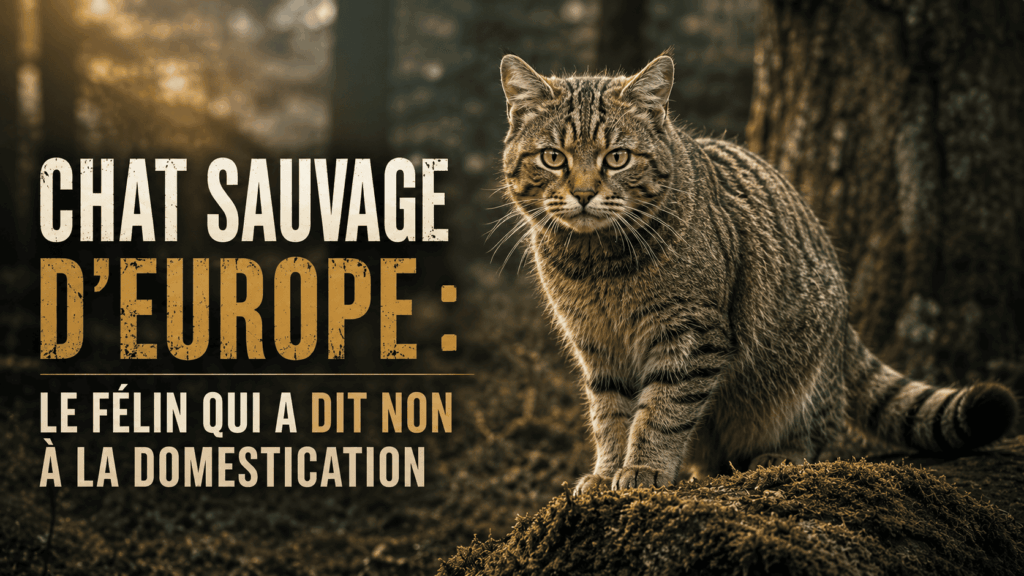 chat sauvage d'europe