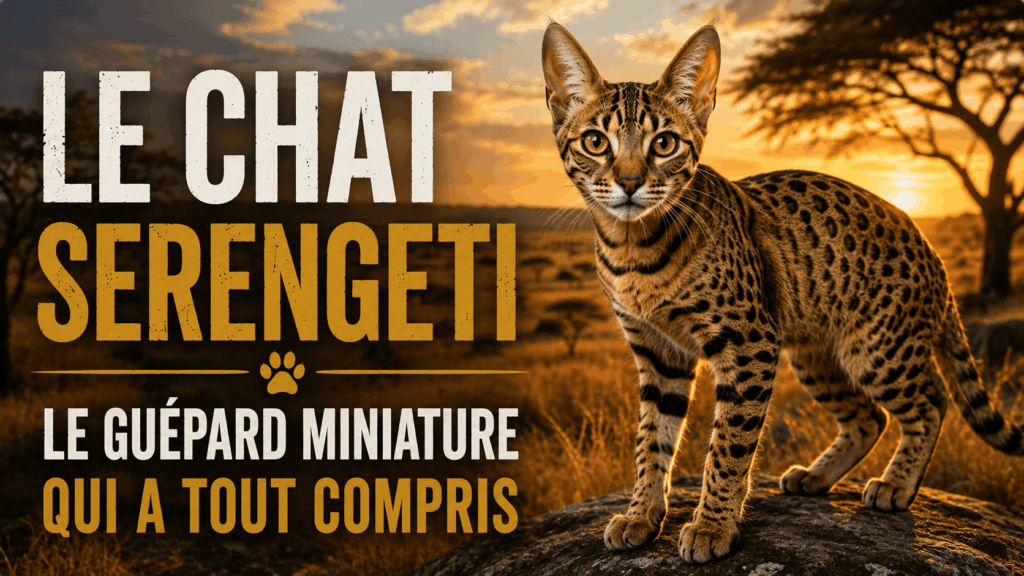 Chat Serengeti : caractère, prix et conseils chat serengeti