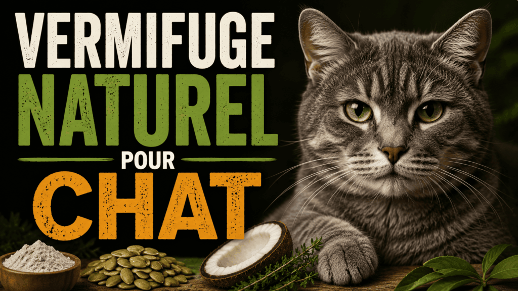 vermifuge naturel pour chat