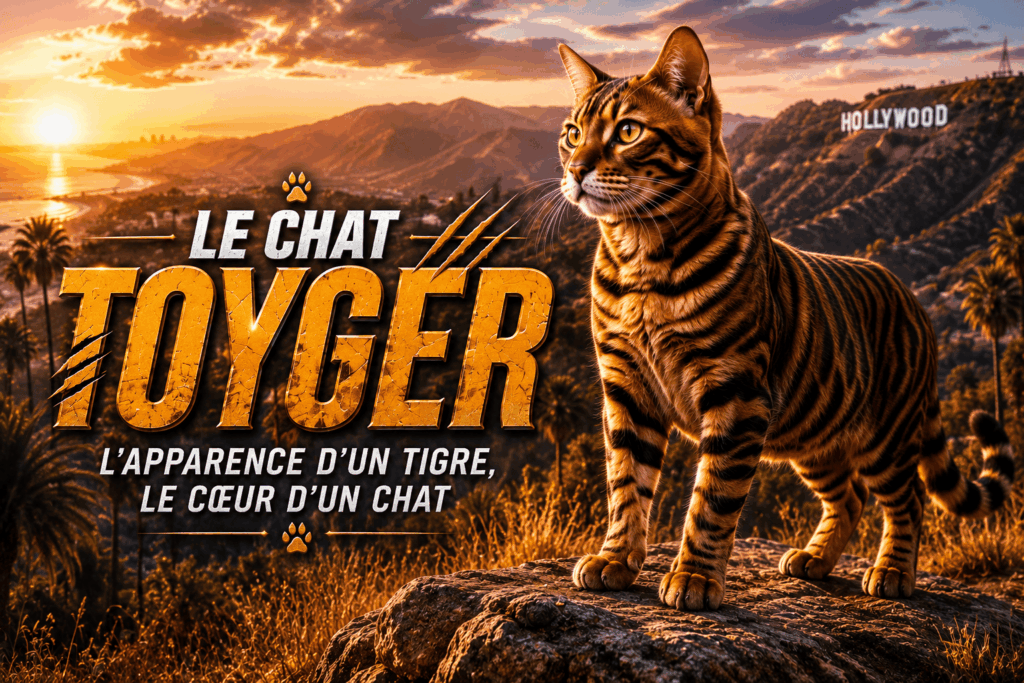 race de chat toyger