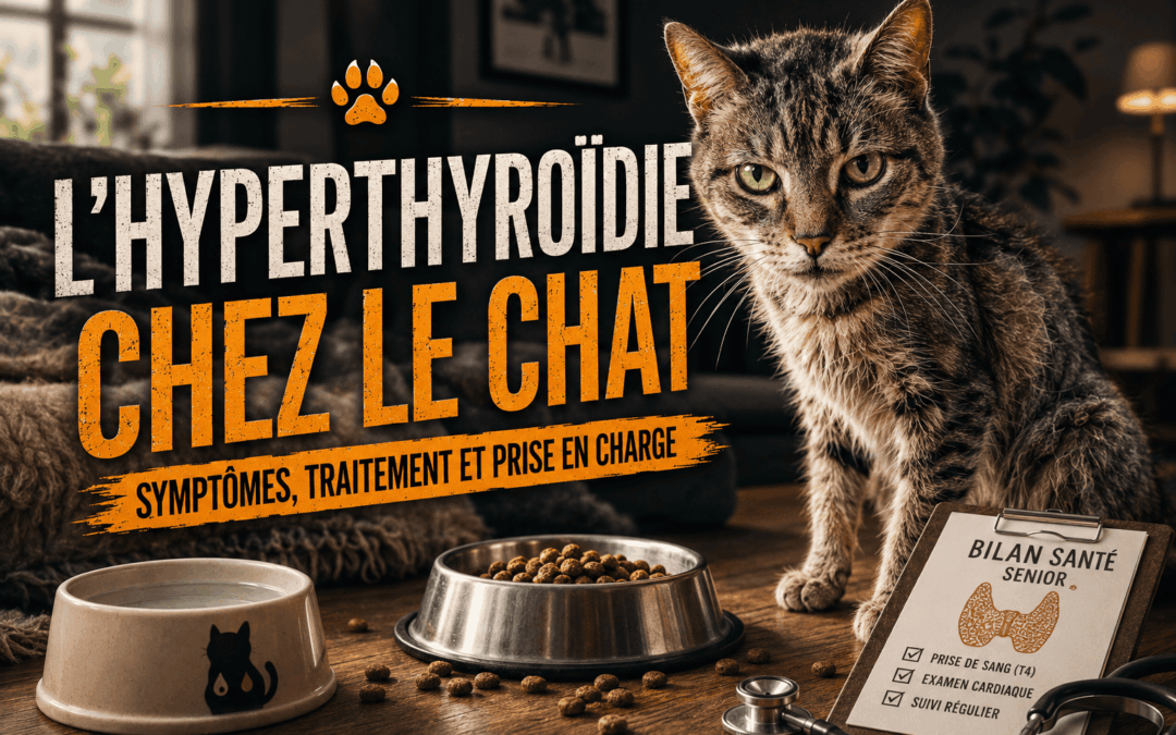 L'hyperthyroïdie chez le chat
